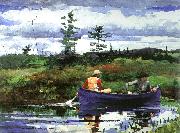 Winslow Homer The Blue Boat oil on canvas